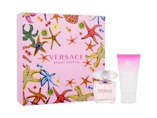 Setti Versace Bright Crystal, hajuvesi, 30 ml + vartalovoide, 50 ml hinta ja tiedot | Naisten hajuvedet | hobbyhall.fi