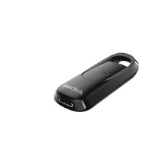 SanDisk Ultra Slider USB-C 64GB Black hinta ja tiedot | Muistitikut | hobbyhall.fi