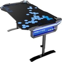 Pelipöytä E-Blue EGT004, musta/sininen hinta ja tiedot | Tietokonepöydät ja työpöydät | hobbyhall.fi