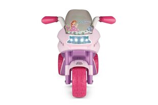 Kolmipyöräinen lasten sähkömoottoripyörä Peg Perego Flower Princess 6V, vaaleanpunainen hinta ja tiedot | Lasten sähköautot | hobbyhall.fi