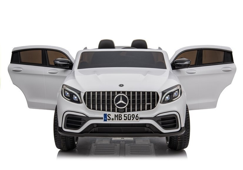 Lasten sähköauto Mercedes GLC 63S, musta hinta ja tiedot | Lasten sähköautot | hobbyhall.fi