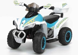 Sähköinen mönkijä lapsille Quad GTS1188-A Police, valkoinen hinta ja tiedot | Lasten sähköautot | hobbyhall.fi