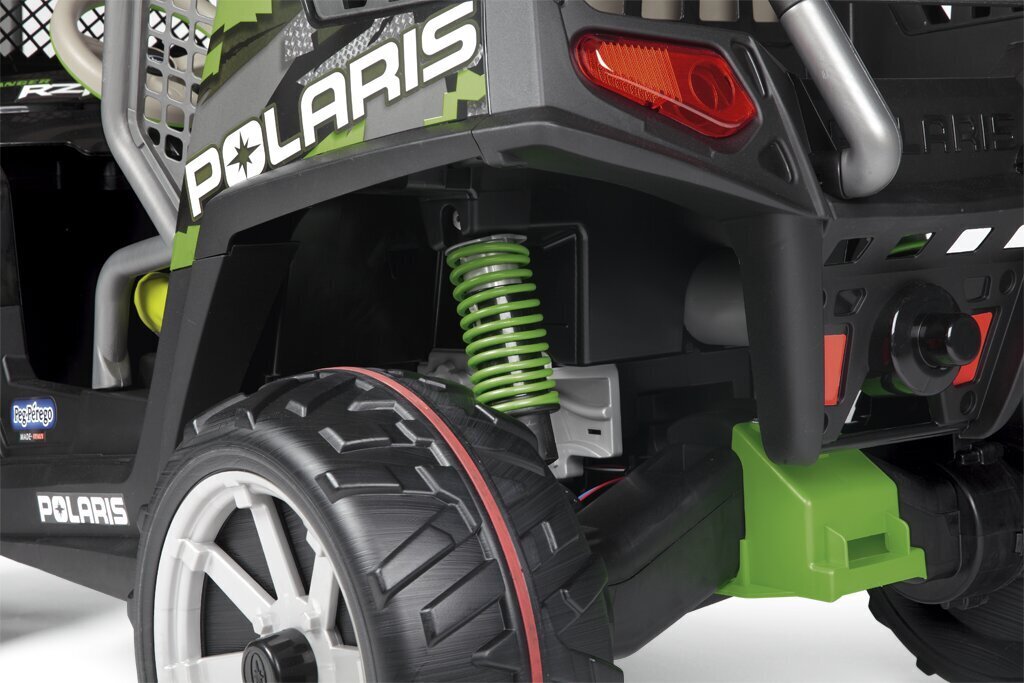 Kaksipaikkainen lasten maastoauto Peg Perego Polaris Ranger RZR Green Shadow 24V, vihreä hinta ja tiedot | Lasten sähköautot | hobbyhall.fi