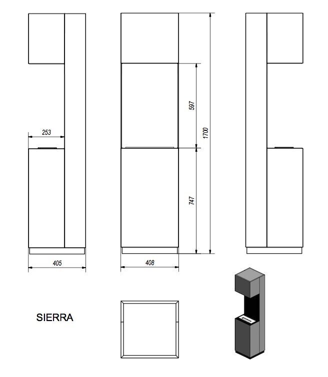 Biotakka Sierra, valkoinen hinta ja tiedot | Takat | hobbyhall.fi