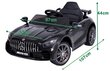 MERCEDES AMG GTR -sähköauto musta hinta ja tiedot | Lasten sähköautot | hobbyhall.fi