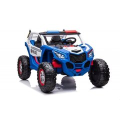 Akkukäyttöinen auto Buggy XB-2118 Poliisin sininen 4x4 hinta ja tiedot | Lasten sähköautot | hobbyhall.fi