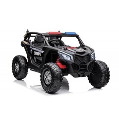 Akkukäyttöinen auto Buggy XB-2118 Poliisi Musta 4x4 hinta ja tiedot | Lasten sähköautot | hobbyhall.fi