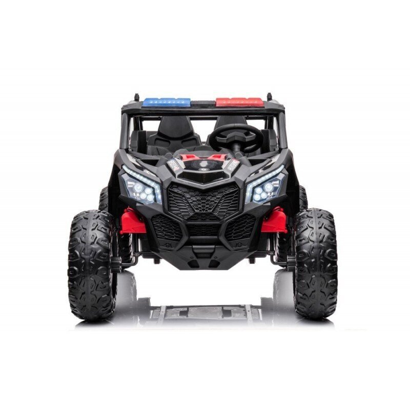 Akkukäyttöinen auto Buggy XB-2118 Poliisi Musta 4x4 hinta ja tiedot | Lasten sähköautot | hobbyhall.fi