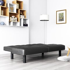 Sohva Dorel Home Upholstered, musta hinta ja tiedot | Dorel Home Huonekalut ja sisustus | hobbyhall.fi