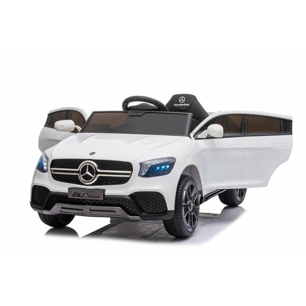 Lasten sähköauto Injusa Mercedes Glc Valkoinen 12 V hinta ja tiedot | Lasten sähköautot | hobbyhall.fi