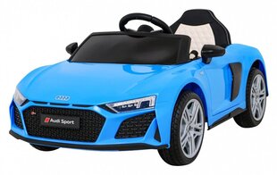 Yksipaikkainen lasten sähköauto Audi R8 Lift, sininen hinta ja tiedot | Lasten sähköautot | hobbyhall.fi