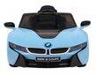 Yksipaikkainen lasten sähköauto BMW I8 Lift, sininen hinta ja tiedot | Lasten sähköautot | hobbyhall.fi