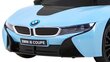 Yksipaikkainen lasten sähköauto BMW I8 Lift, sininen hinta ja tiedot | Lasten sähköautot | hobbyhall.fi