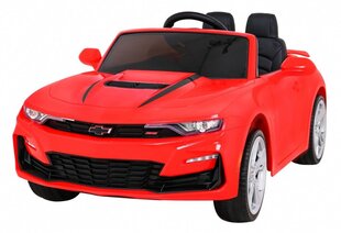 Yksipaikkainen lasten sähköauto Chevrolet Camaro 2SS, punainen hinta ja tiedot | Lasten sähköautot | hobbyhall.fi