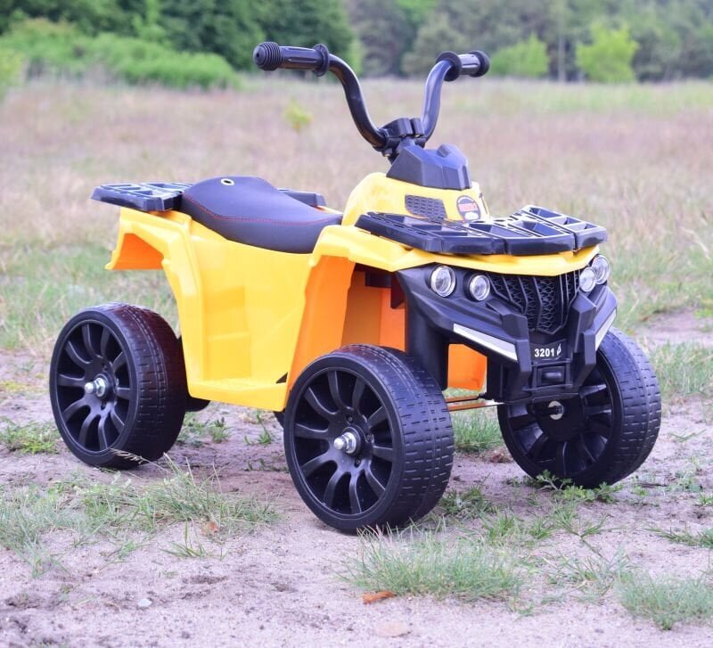 Yksipaikkainen sähkömönkijä lapsille Quad Sport, keltainen hinta ja tiedot | Lasten sähköautot | hobbyhall.fi