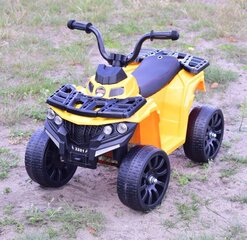 Yksipaikkainen sähkömönkijä lapsille Quad Sport, keltainen hinta ja tiedot | Lasten sähköautot | hobbyhall.fi