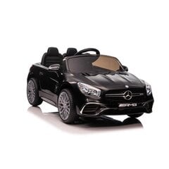 Yksipaikkainen sähköauto lapsille Mercedes SL65 S, musta hinta ja tiedot | Lasten sähköautot | hobbyhall.fi