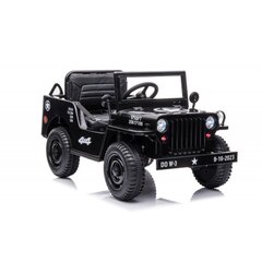 Kaksipaikkainen sähköauto lapsille JH-103 4x4, musta hinta ja tiedot | Lasten sähköautot | hobbyhall.fi