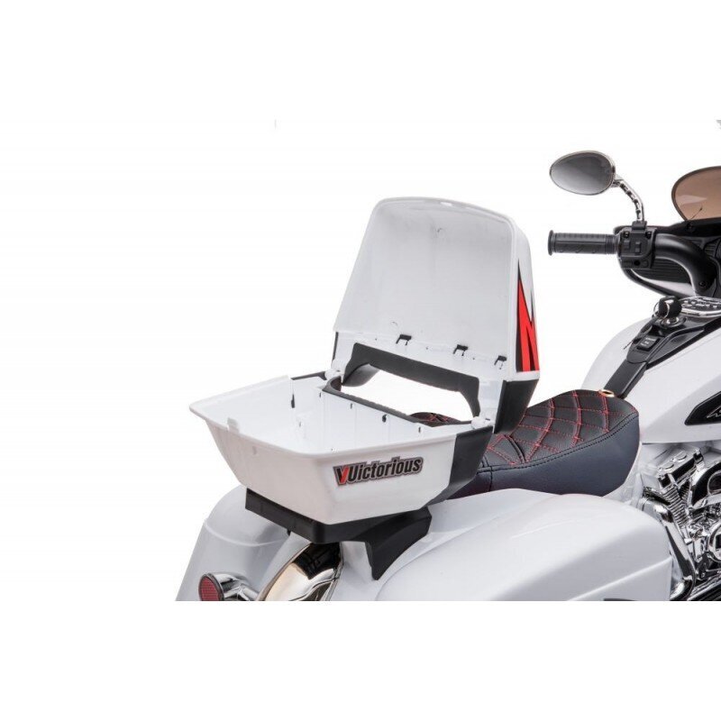 Yksipaikkainen sähkömoottoripyörä lapsille Goldwing, valkoinen hinta ja tiedot | Lasten sähköautot | hobbyhall.fi