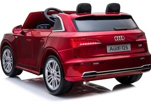 Akkukäyttöinen Ajoneuvo Uusi Audi Q5 2-paikkainen Punainen Lakattu hinta ja tiedot | Lasten sähköautot | hobbyhall.fi