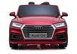 Akkukäyttöinen Ajoneuvo Uusi Audi Q5 2-paikkainen Punainen Lakattu hinta ja tiedot | Lasten sähköautot | hobbyhall.fi