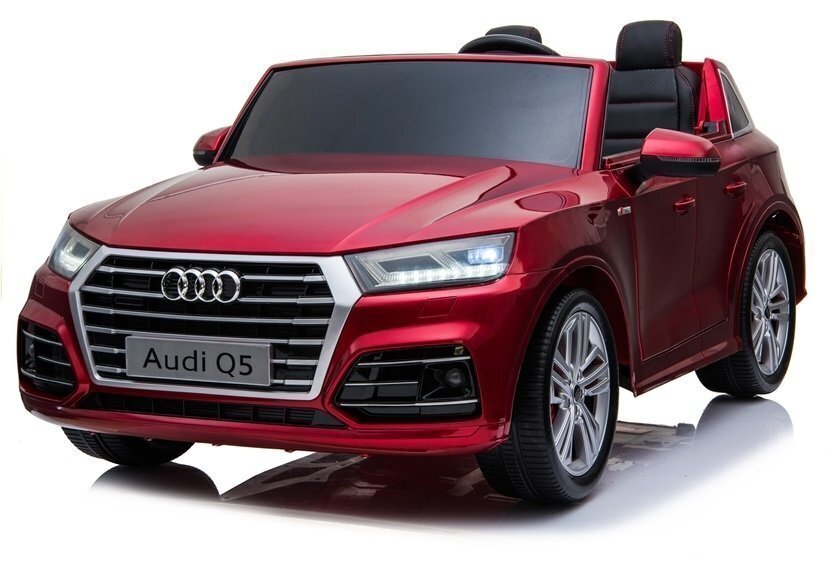 Akkukäyttöinen Ajoneuvo Uusi Audi Q5 2-paikkainen Punainen Lakattu hinta ja tiedot | Lasten sähköautot | hobbyhall.fi