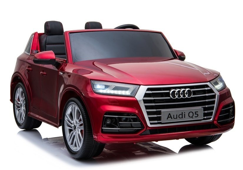 Akkukäyttöinen Ajoneuvo Uusi Audi Q5 2-paikkainen Punainen Lakattu hinta ja tiedot | Lasten sähköautot | hobbyhall.fi