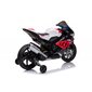 Akkukäyttöinen moottoripyörä lapsille Lean Toys BMW HP4 Race JT5001, punainen hinta ja tiedot | Lasten sähköautot | hobbyhall.fi