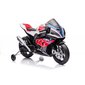 Akkukäyttöinen moottoripyörä lapsille Lean Toys BMW HP4 Race JT5001, punainen hinta ja tiedot | Lasten sähköautot | hobbyhall.fi