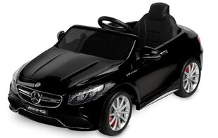 Sähköauto Mercedes S63 AMG, musta hinta ja tiedot | Lasten sähköautot | hobbyhall.fi