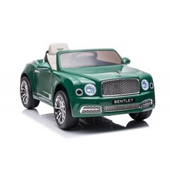 Akkuauto Bentley Mulsanne, vihreäksi maalattu hinta ja tiedot | Lasten sähköautot | hobbyhall.fi