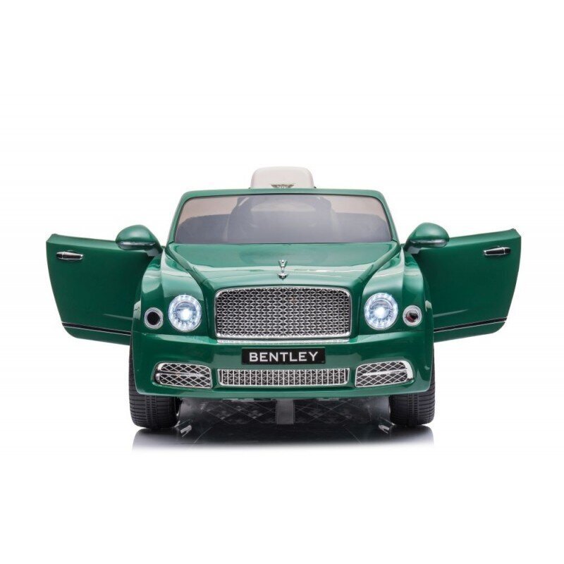 Akkuauto Bentley Mulsanne, vihreäksi maalattu hinta ja tiedot | Lasten sähköautot | hobbyhall.fi