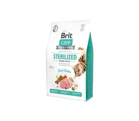 Brit Care Cat GF Sterilized Urinary Health kuivaruoka steriloiduille kissoille, 2 kg hinta ja tiedot | Kissan kuivaruoka | hobbyhall.fi