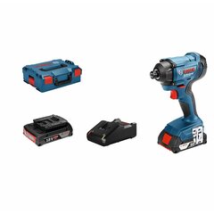 Iskuruuvimeisseli Bosch GDR 18V-160 2x2Ah 06019G5100 hinta ja tiedot | Akkuporakoneet ja ruuvinvääntimet | hobbyhall.fi