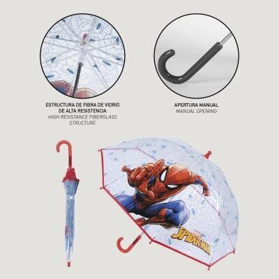 Sateenvarjo lapsille Spiderman hinta ja tiedot | Lasten asusteet | hobbyhall.fi