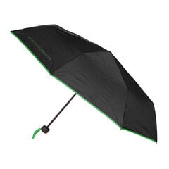 Taitettava sateenvarjo Benetton (94 cm) S4307365, musta hinta ja tiedot | Naisten sateenvarjot | hobbyhall.fi