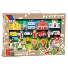 Puinen peli Moltó My Firts City hinta ja tiedot | Poikien lelut | hobbyhall.fi