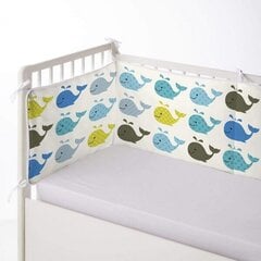Sängysuoja Cool Kids Lucas, valkoinen, 60 x 60 x 60 + 40 cm hinta ja tiedot | Lasten turvallisuus | hobbyhall.fi