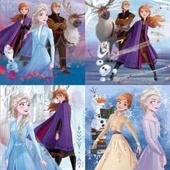 Palapelit Frozen II, 4 kpl. hinta ja tiedot | Palapelit | hobbyhall.fi