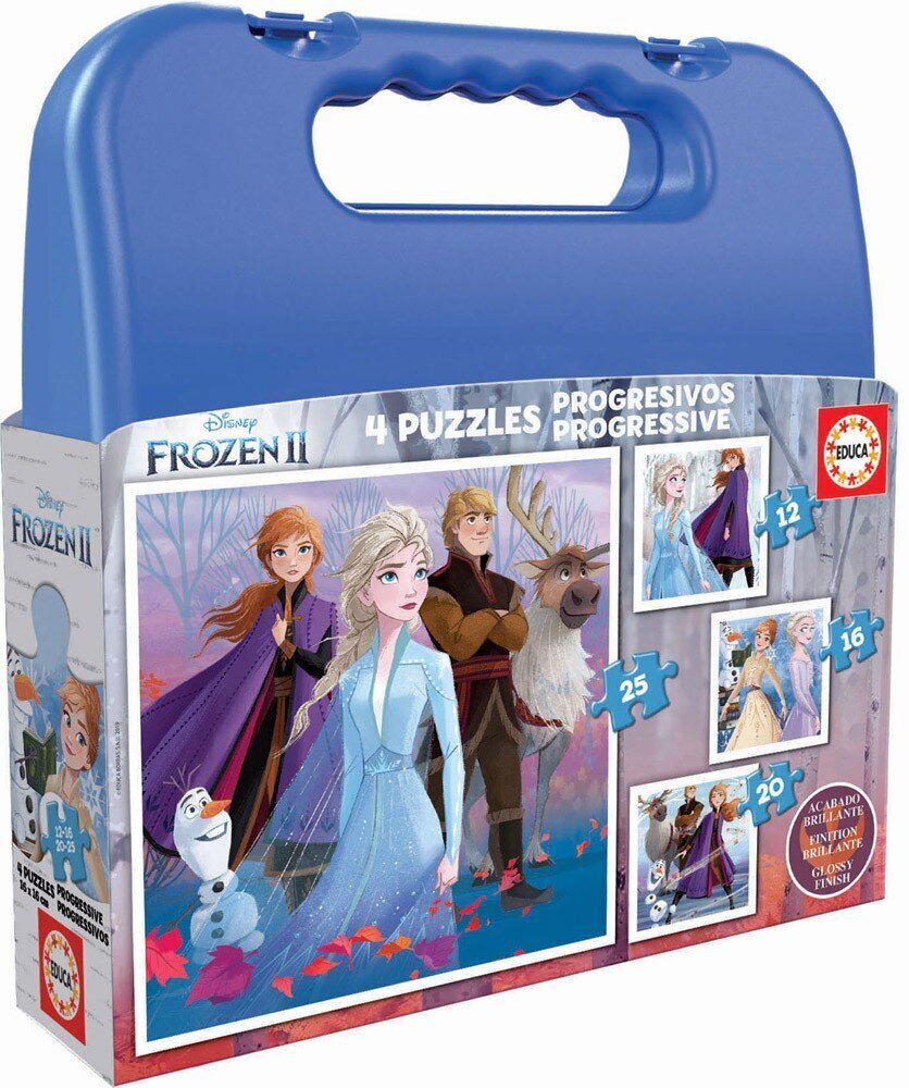 Palapelit Frozen II, 4 kpl. hinta ja tiedot | Palapelit | hobbyhall.fi