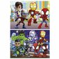 Puzzle Spidey Amazing Friends, Educa 2in1, 48d. hinta ja tiedot | Palapelit | hobbyhall.fi