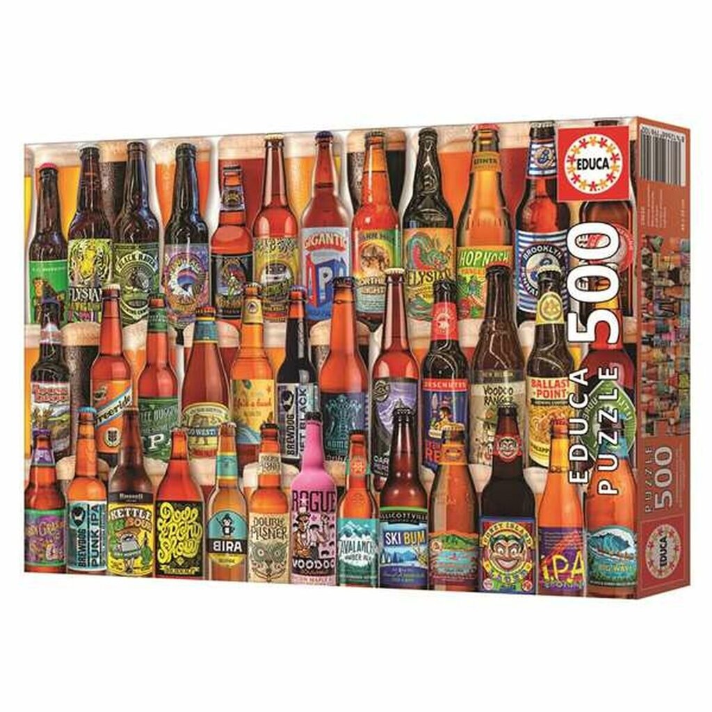 Palapeli Educa Craft Beer, 500 d. hinta ja tiedot | Palapelit | hobbyhall.fi