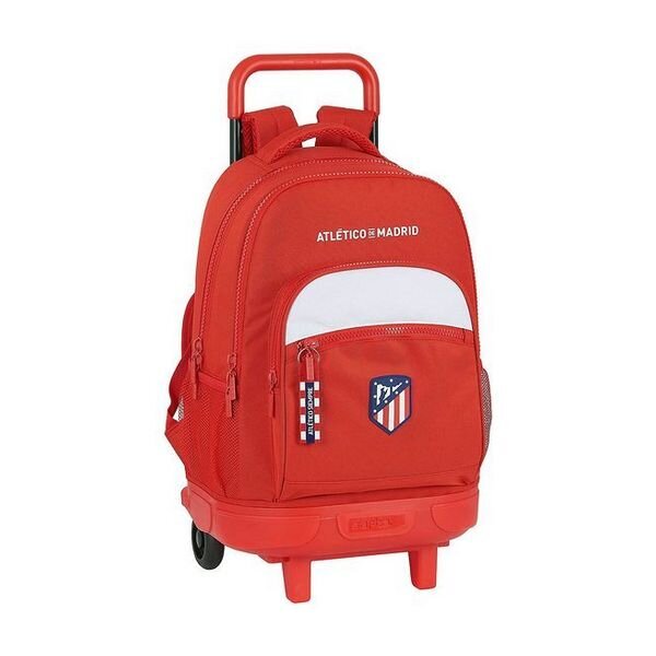 Koulureppu pyörillä Kompakti Atlético Madrid hinta ja tiedot | Koulureput ja -laukut | hobbyhall.fi