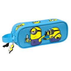 Koululaukku Minions Minionstatic Blue (21 x 8 x 6 cm) hinta ja tiedot | Toimistotarvikkeet | hobbyhall.fi