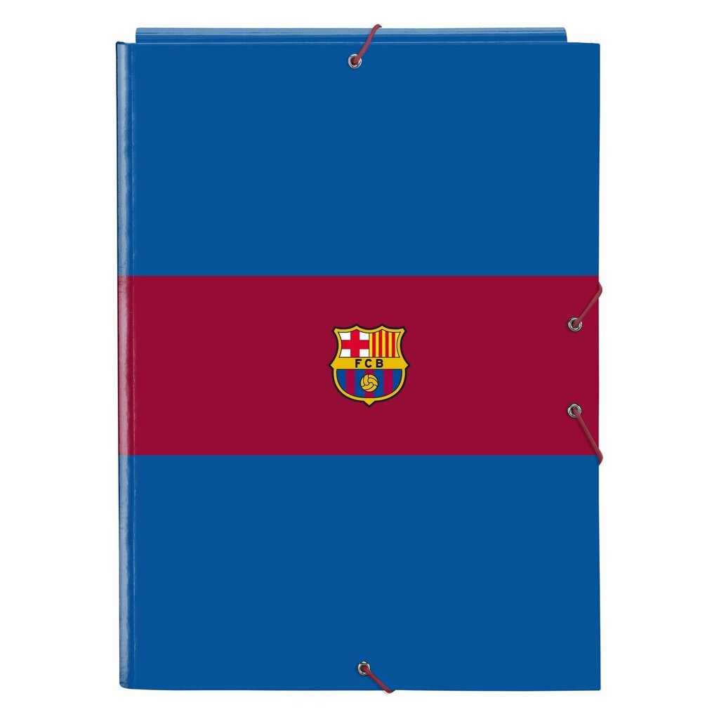 Kansio F.C. Barcelona, ​​A4, 26 x 33,5 x 2,5 cm hinta ja tiedot | Toimistotarvikkeet | hobbyhall.fi