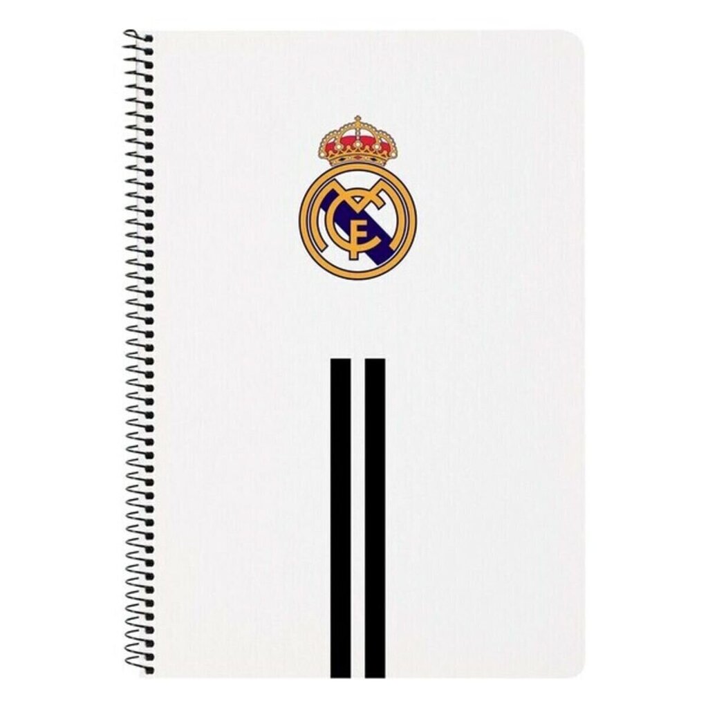 Spiraalityyny Safta Real Madrid C.F. A4 hinta ja tiedot | Toimistotarvikkeet | hobbyhall.fi