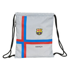 Kiristysnyörillinen reppu f.c. barcelona, ​​35 x 40 x 1 cm, harmaa hinta ja tiedot | Koulureput ja -laukut | hobbyhall.fi