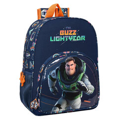 Koulureppu Buzz Lightyear Tummansininen (33 x 42 x 14 cm) hinta ja tiedot | Koulureput ja -laukut | hobbyhall.fi