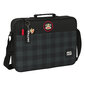 Reppu Paul Frank Campers, musta, 38 x 28 x 6 cm hinta ja tiedot | Koulureput ja -laukut | hobbyhall.fi