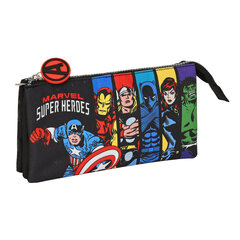 Penaali The Avengers Super Heroes, musta, 22 x 12 x 3 cm hinta ja tiedot | Penaalit | hobbyhall.fi